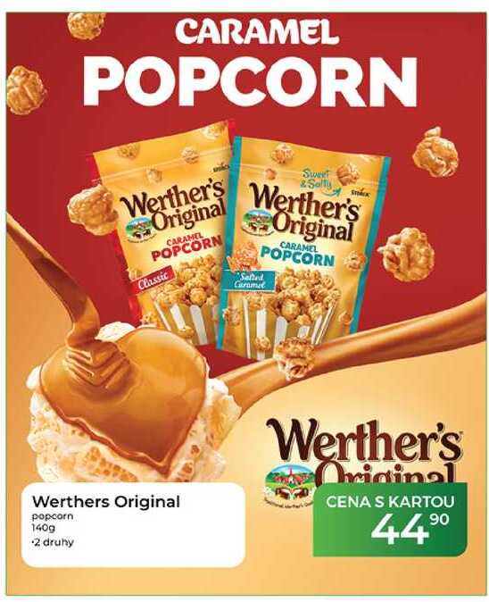 Werthers Original popcorn 140g