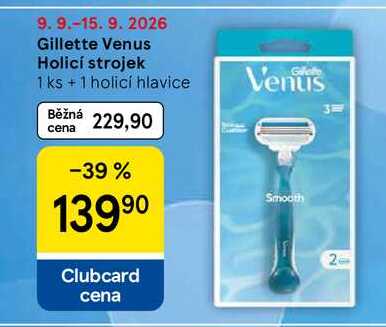 Gillette Venus Holicí strojek, 1 ks +1 holicí hlavice  