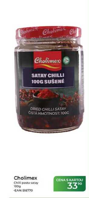 Cholimex Chilli pasta satay 100g