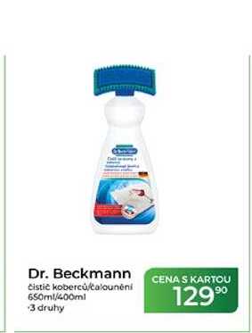 Dr. Beckmann čistič koberců čalounění 650ml/400ml Tamda Foods