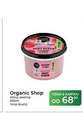 Organic Shop tělový peeling 250ml Tamda Foods