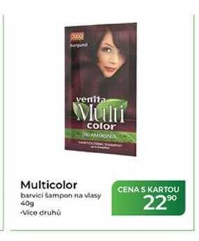 Multicolor barvící šampon na vlasy 40g Tamda Foods