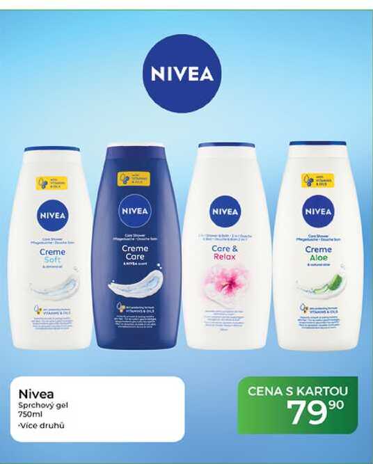 Nivea Sprchový gel 750ml Tamda Foods