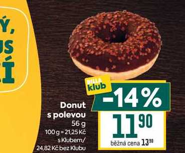 Donut s polevou 56 g