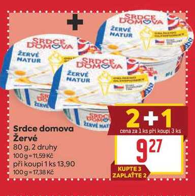 Srdce domova Žervé 80 g