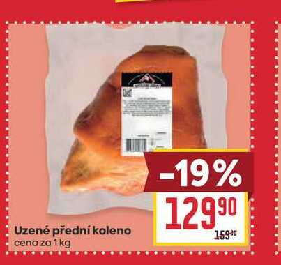 Uzené přední koleno cena za 1kg 