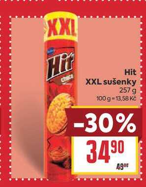 Hit XXL sušenky 257 g