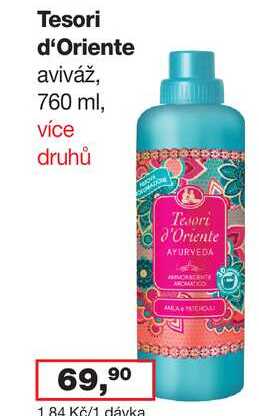 Tesori d'Oriente aviváž, 760 ml