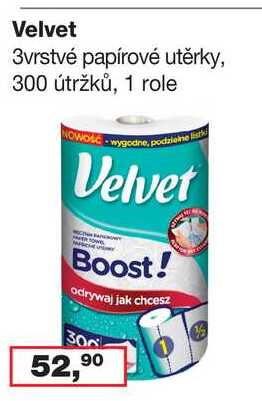 Velvet 1 role Ráj drogerie