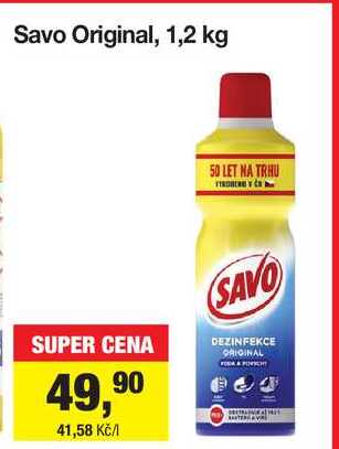 Savo Original, 1,2 kg Šlak