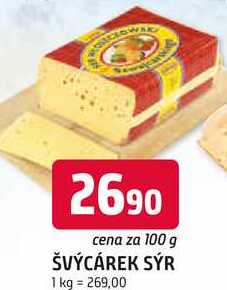 ŠVÝCÁREK SÝR 100 g
