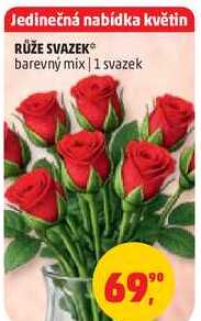 RŮŽE SVAZEK barevný mix, 1 svazek