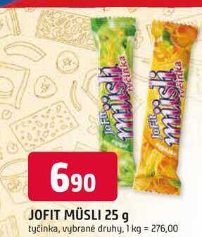 JOFIT MÜSLI 25 g