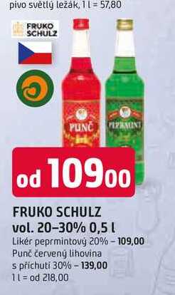 FRUKO SCHULZ vol. 20-30% 0,5l