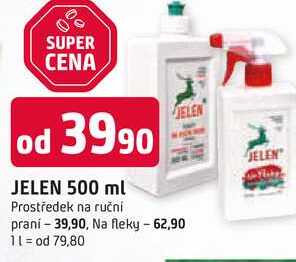 JELEN 500 ml Prostředek na ruční praní