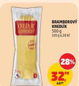 BRAMBOROVÝ KNEDLÍK, 500 g 