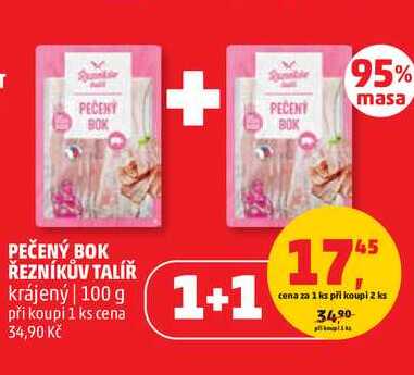PEČENÝ BOK ŘEZNÍKŮV TALÍŘ krájený, 100 g