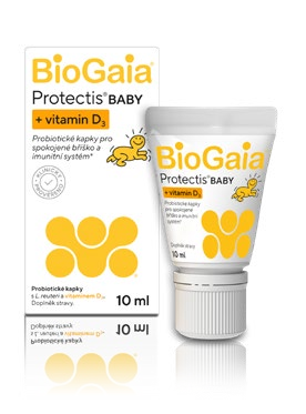 BioGaia Protectis BABY kapky s vit.D