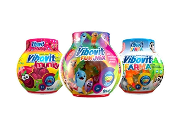 Vibovit FUNMix želé multivitamíny