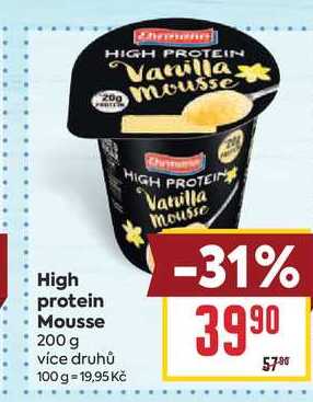 High protein Mousse 200g 