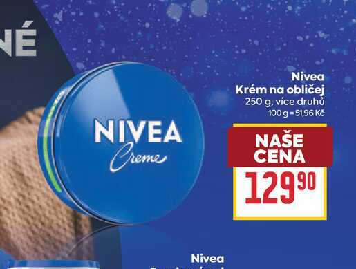Nivea Krém na obličej 250 g BILLA