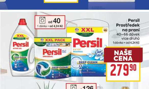 Persil Prostředek na praní 40-66 dávek 