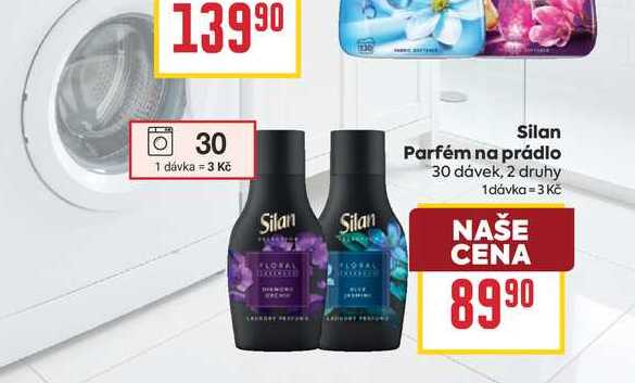 Silan Parfém na prádlo 30 dávek