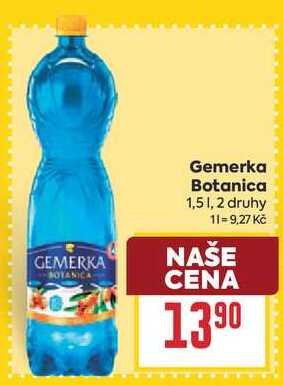 Gemerka Botanica 1,5l