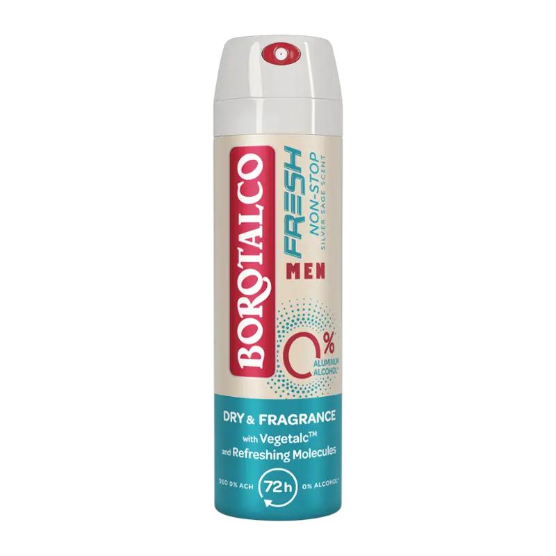 Borotalco Deodorant sprej pro muže Non-stop Pure, 150 ml ROSSMANN