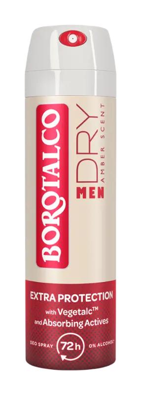 Borotalco Deodorant sprej pro muže Dry Amber Scent, 150 ml