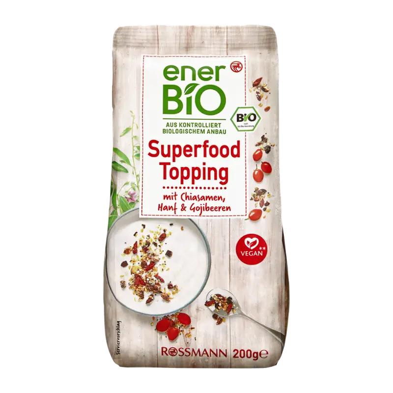 enerBiO Posypová směs s chia semínky, 200 g