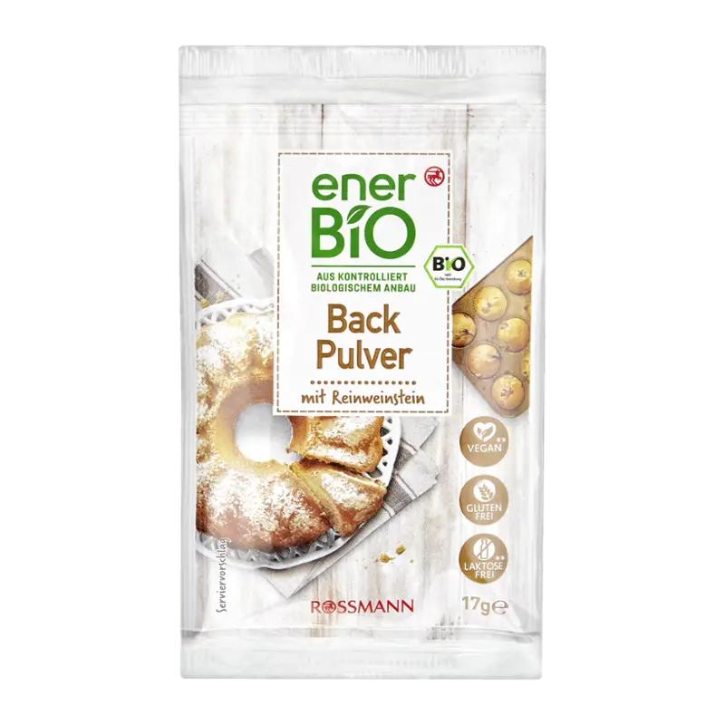 enerBiO BIO kypřící prášek do pečiva, 68 g
