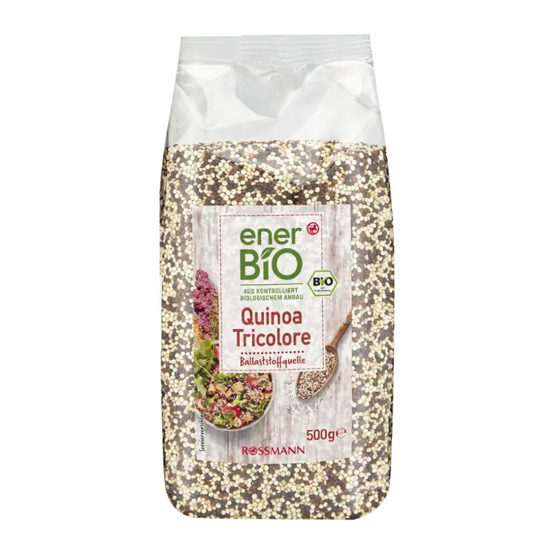 enerBiO BIO quinoa tříbarevná, 500 g
