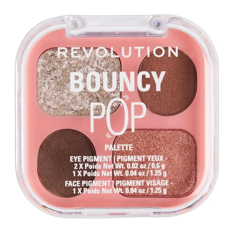 Makeup Revolution Paletka očních stínů Bouncy Pop, 1 ks ROSSMANN
