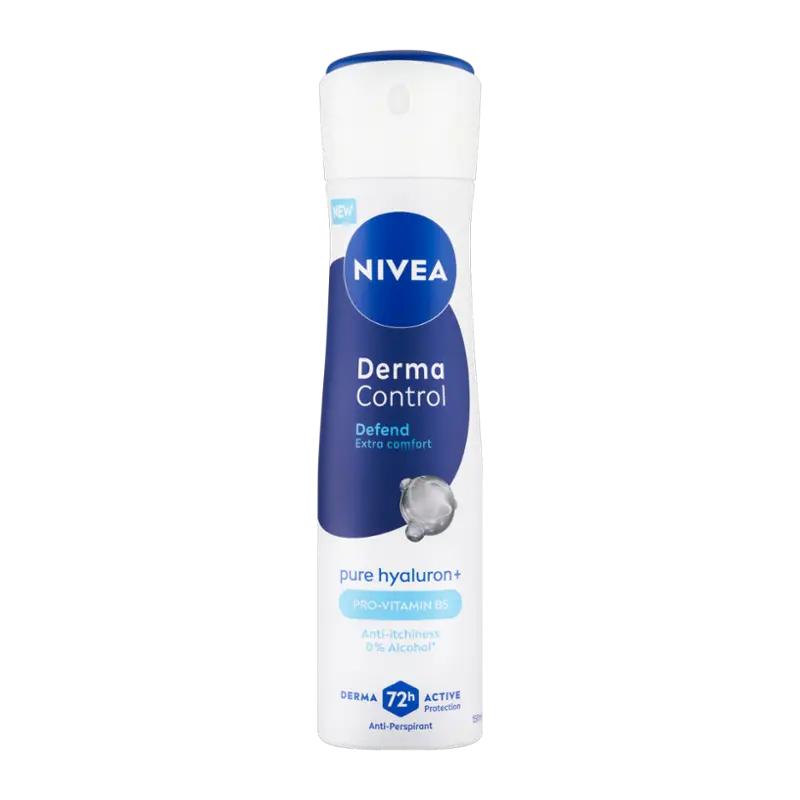 NIVEA Antiperspirant sprej pro ženy Derma Control Defend, 150 ml