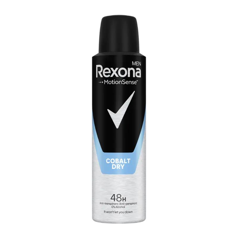 Rexona Antiperspirant sprej pro muže Cobalt Dry, 150 ml ROSSMANN