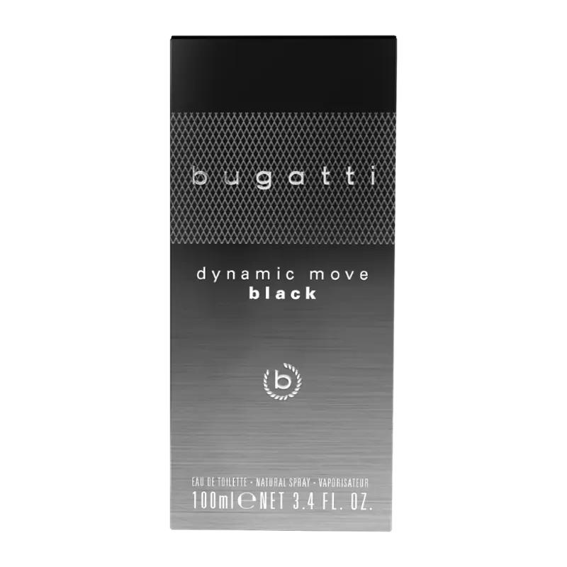 Bugatti Dynamic Move Black toaletní voda pro muže, 100 ml ROSSMANN