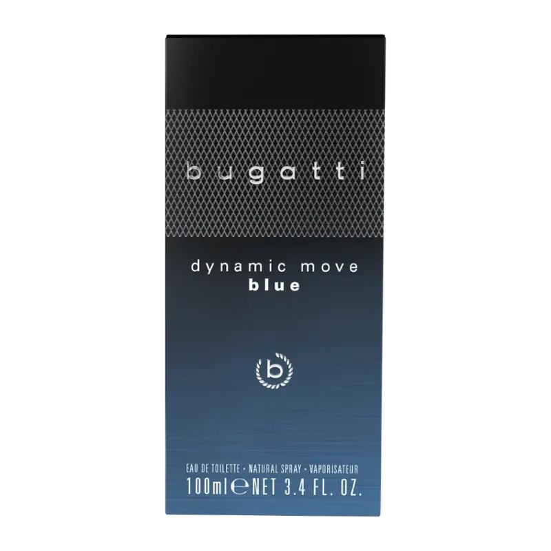 Bugatti Dynamic Move Blue toaletní voda pro muže, 100 ml
