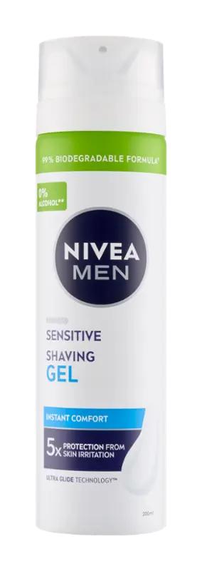 NIVEA Men Gel na holení Sensitive, 200 ml ROSSMANN