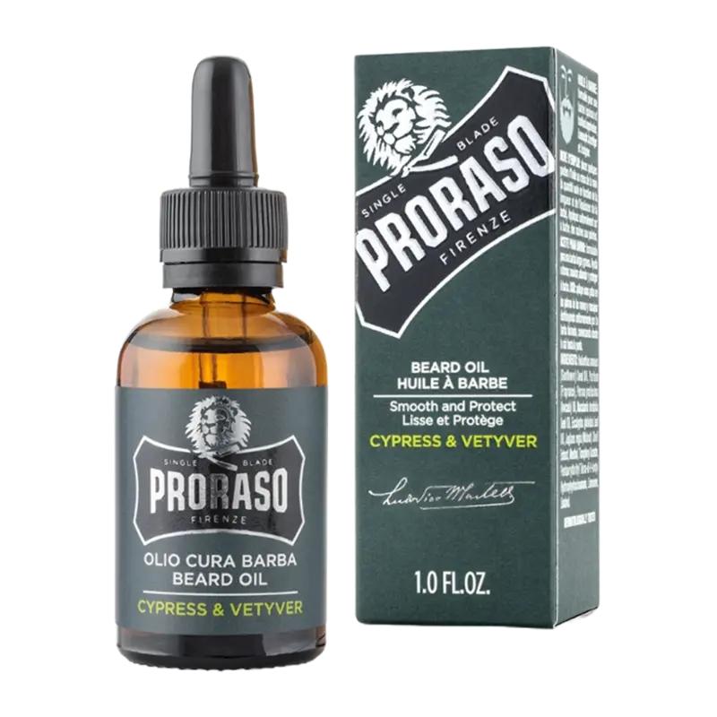 Proraso Olej na plnovous Cypřiš a vetiver, 30 ml ROSSMANN