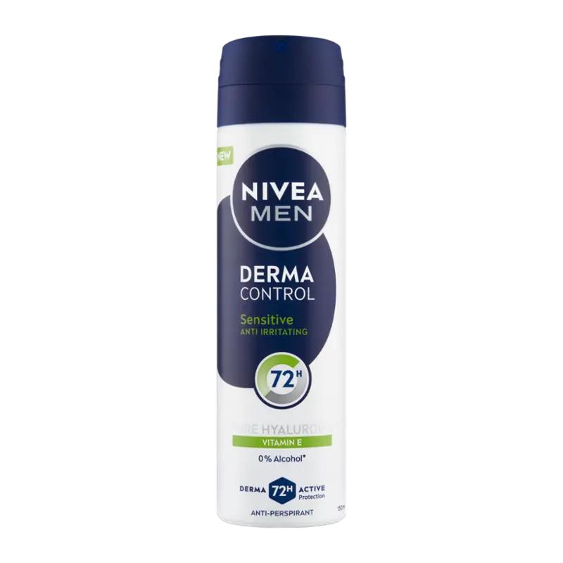 NIVEA Men Antiperspirant sprej pro muže Derma Control Sensitive, 150 ml ROSSMANN