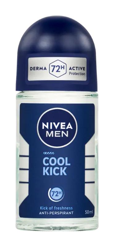 NIVEA Men Antiperspirant roll-on pro muže Cool Kick, 50 ml ROSSMANN