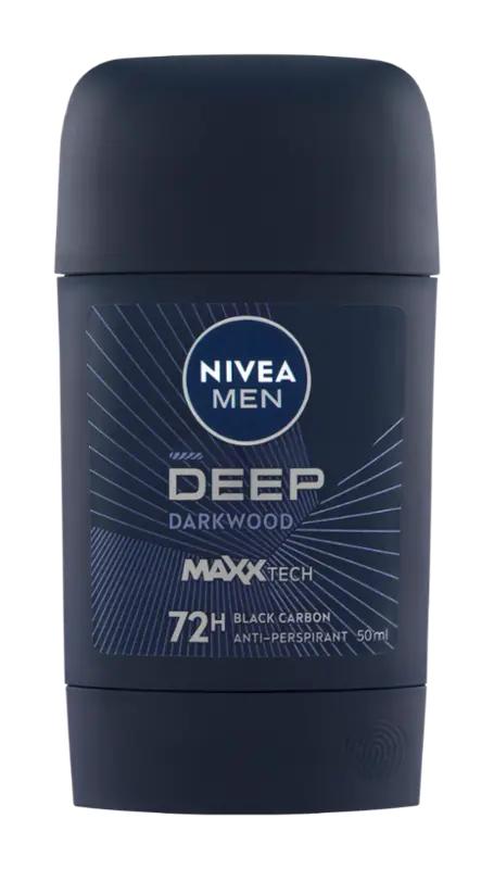 NIVEA Men Antiperspirant tuhý pro muže Deep, 50 ml