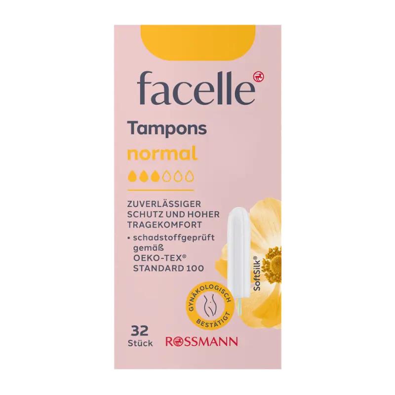 Facelle Tampony Normal, 32 ks ROSSMANN