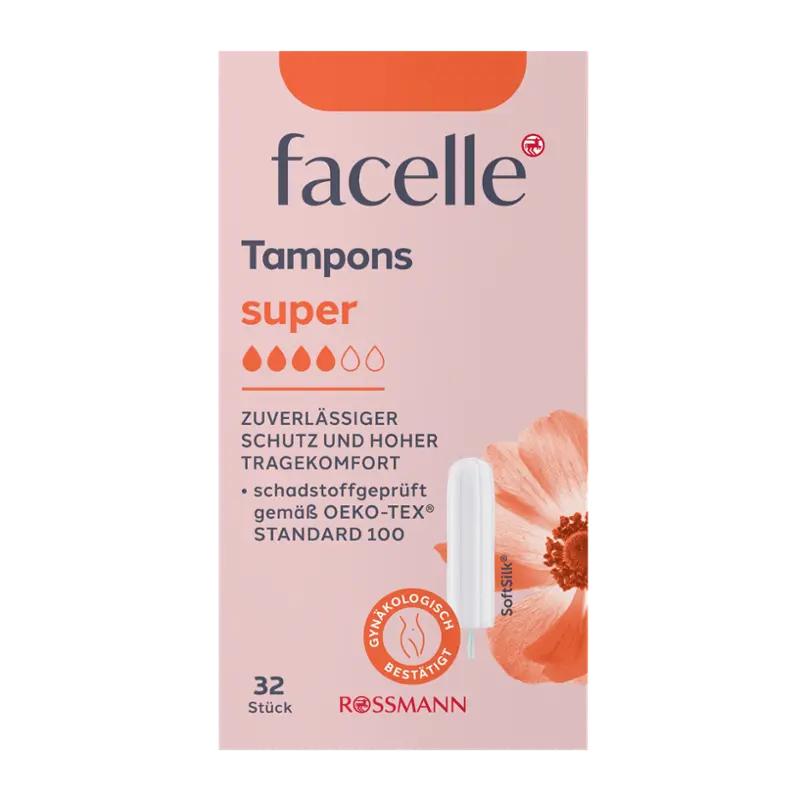 Facelle Tampony Super, 32 ks ROSSMANN