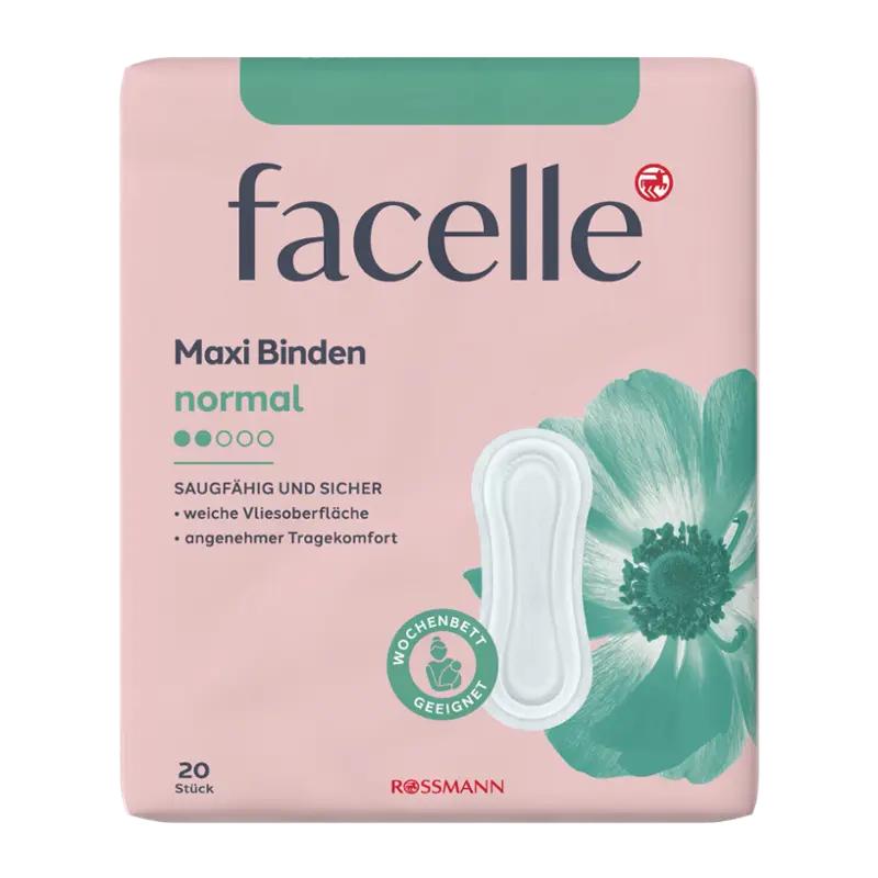 facelle Hygienické vložky Maxi Normal, 20 ks