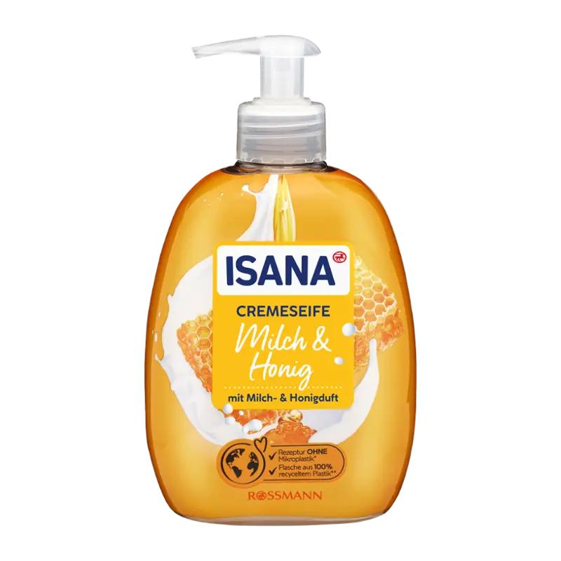 ISANA Tekuté mýdlo na ruce mléko & med, 500 ml ROSSMANN