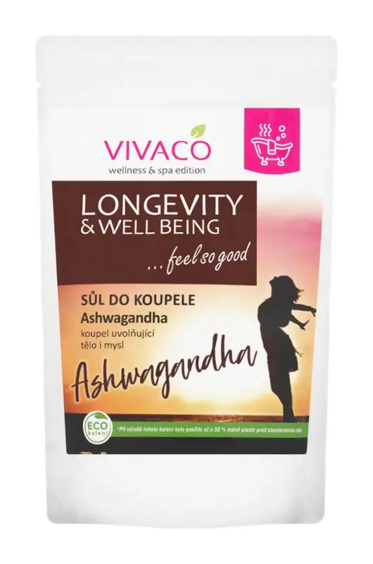 Vivaco Sůl do koupele ashwagandha, 1 kg ROSSMANN