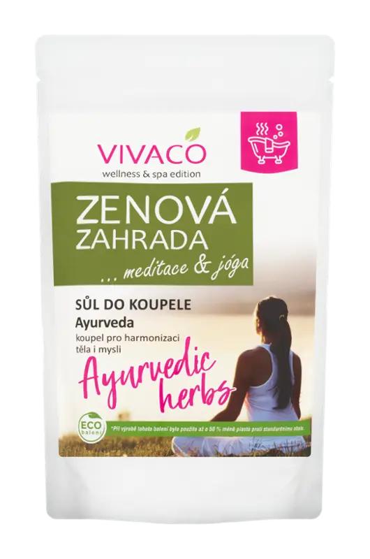Vivaco Sůl do koupele ayurveda, 1 kg