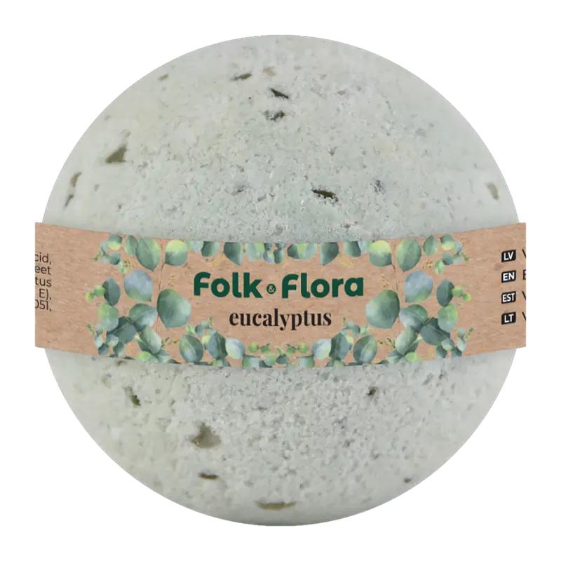 Folk&Flora Bomba do koupele Eukalyptus, 130 g ROSSMANN
